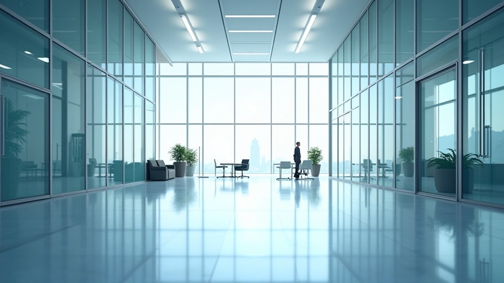 Modernes Bürogebäude mit technologischer Infrastruktur, Bonn Wirtschaftsdistrikt bei Tageslicht